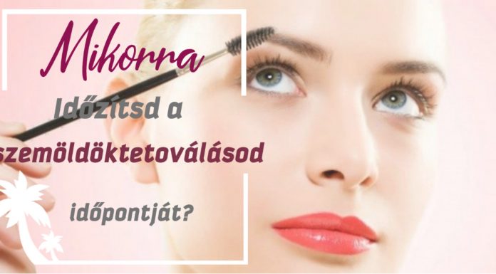 Mikorra időzítsd a szemöldöktetoválást?