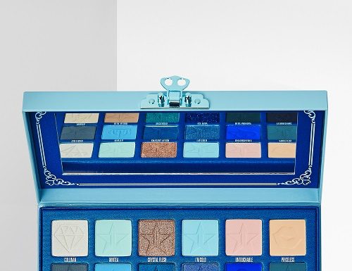 Jefrree Star Blue Blood paletta teszt sminkpaletta teszt