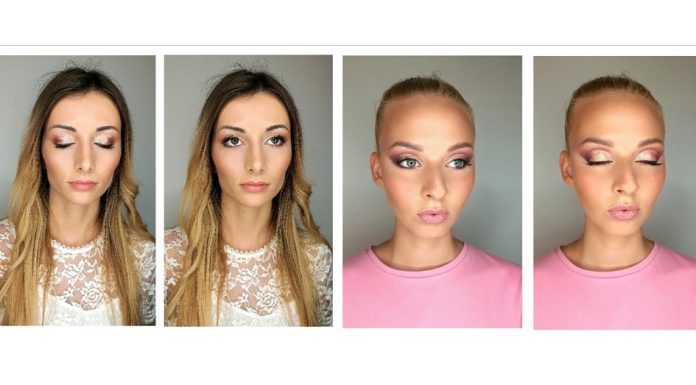 Menyasszonyi smink témájú sminkoktatás Menyasszonyi sminkbemutó