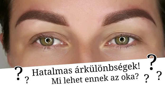 Szemöldöktetoválás árak. Miként és hogyan alakul? púderes szemöldöktetoválás árak