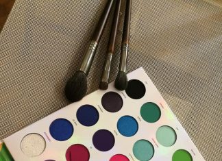 Morphe Rainbow paletta teszt