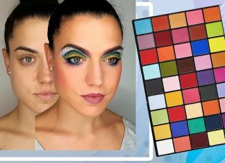 Revolution maxi színes paletta teszt