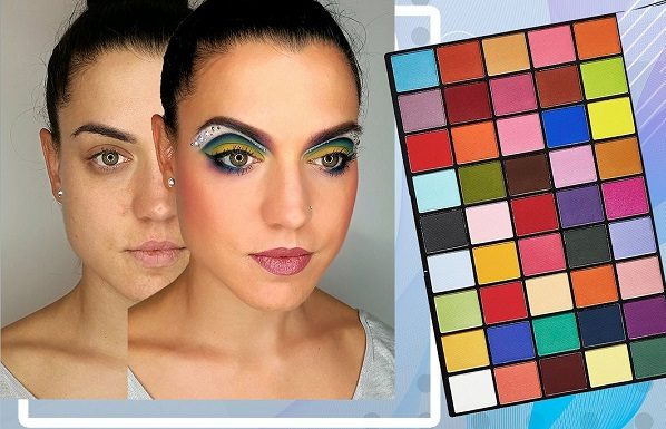 Revolution maxi színes paletta teszt