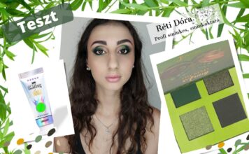 Juvia’s Place paletta és P.Louise krém teszt juvias army paletta teszt alkalmi smink