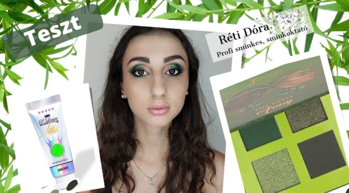 Juvia’s Place paletta és P.Louise krém teszt juvias army paletta teszt alkalmi smink