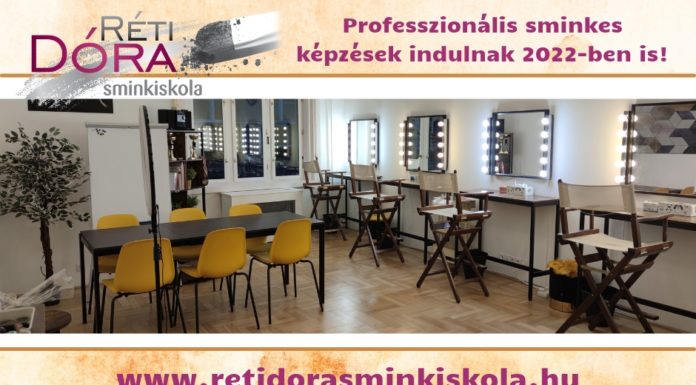 Professzionális sminktanfolyamok és sminkoktatás 2022-ben is a Sminkiskolában