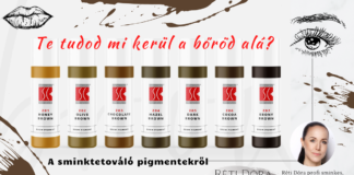 Sminktetováló pigmentek – Te tudod mi kerül a bőröd alá? Pigmentek - te tudod mi kerül a bőröd alá?